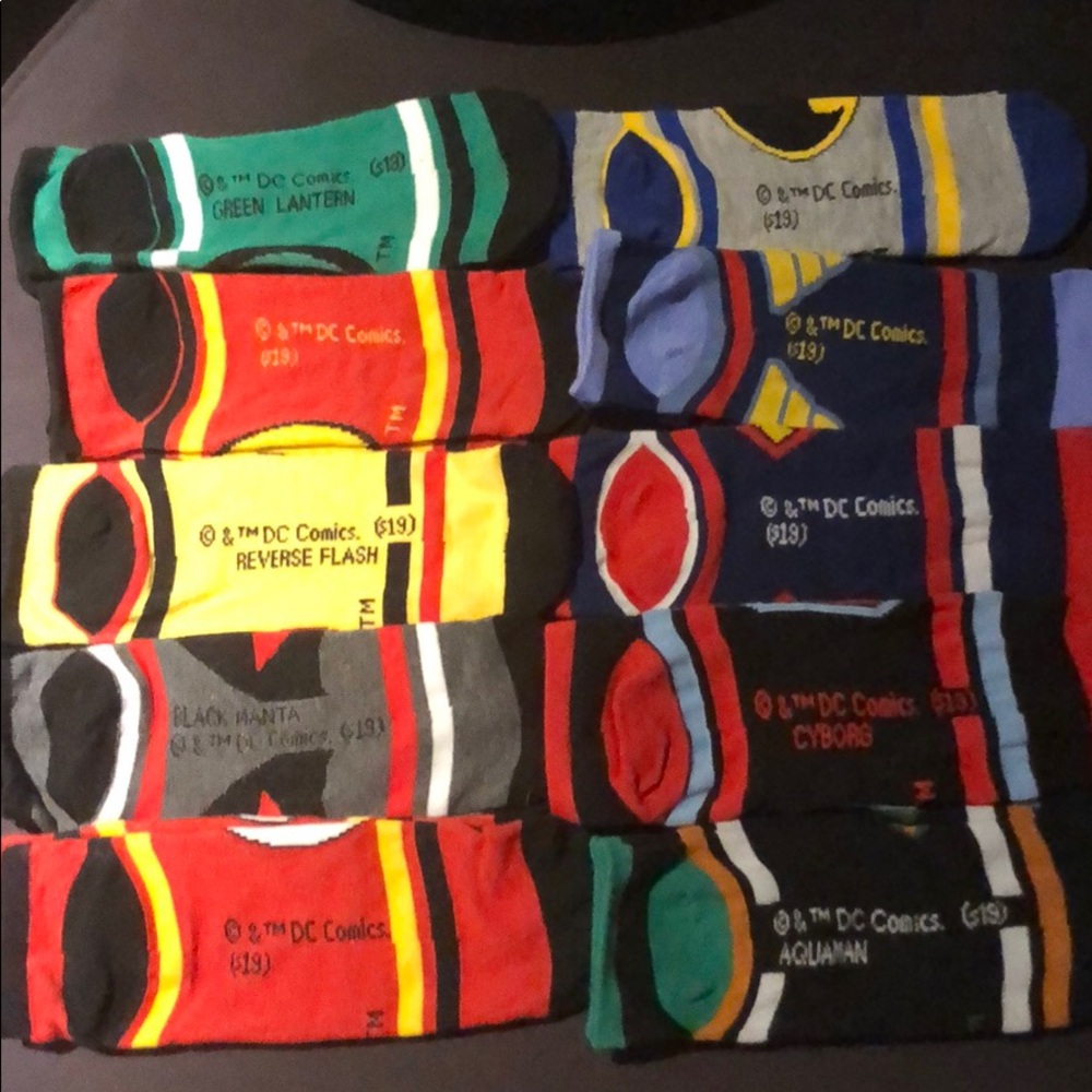 DC Comics socks - Picture 2 of 2